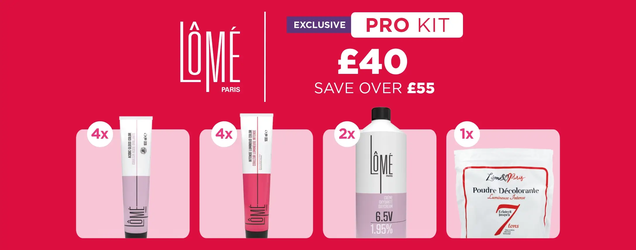 L&ocirc;m&eacute; Paris Pro Kit